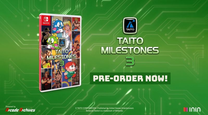 Taito Milestones 3 | H νοσταλγία χτυπάει κόκκινο