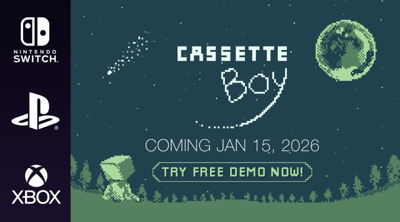 Το CASSETTE BOY φτάνει στις 15 Ιανουαρίου 2026